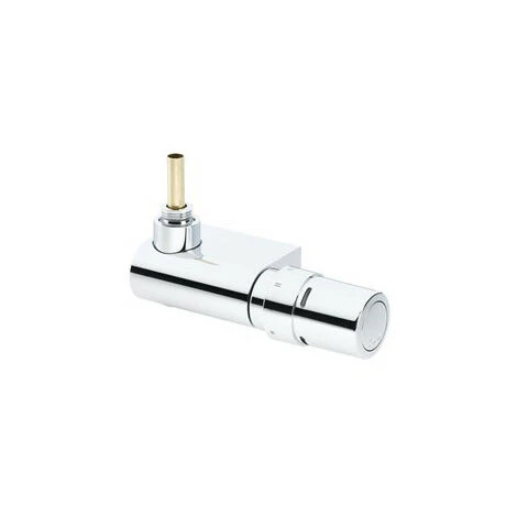 DANFOSS Corps Sèche Serviette VHX-MONO Bitube 1/2" (15/21) Fixation Murale - Chromé – Image 2