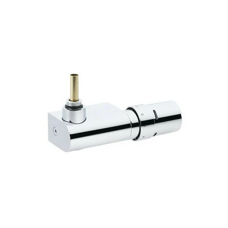 DANFOSS Corps Sèche Serviette VHX-MONO Bitube 1/2" (15/21) Fixation Murale - Chromé – Image 3