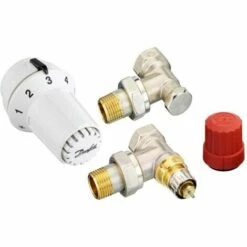 Danfoss Danfoss 013G6551 Pack De Têtes Thermostatiques Mécanique 8 à 28 °C - Blanc