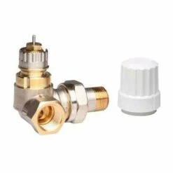 Corps De Robinet à Angle RA-IN - Angle à Gauche - 3/8“ - Danfoss