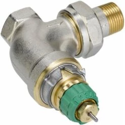 DANFOSS Corps équerre Autoéquilbrant Thermostatique RA-DV 10 -3/8