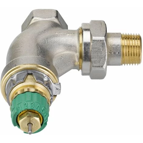 DANFOSS Corps équerre Autoéquilbrant Thermostatique RA-DV 10 -3/8 – Image 2