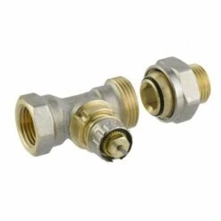 DANFOSS Corps De Vanne Pour Installations Bitube Avec Pompe - Droit - RA-FN