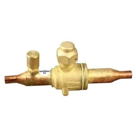 Danfoss 009G7050 - Vanne à Boisseau Sphérique - GBC 6s - Schrader - 1/4" ODF