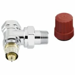 Danfoss RA NC Fermeture De Radiateur Thermostatique 1/2 Bi Bu Angle Droite Chrome - Chrome