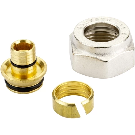 Raccord à Visser Pour Corps De Vanne - Mâle 3/4'' - Multicouche 16 - Danfoss 013G4186